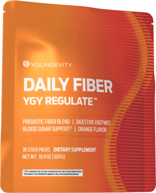 YGY Regulate Daily Fiber — Orange Flavored Prebiotic Mix